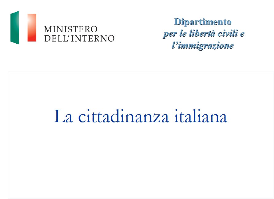 acquisto cittadinanza italiana per matrimonio