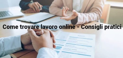 Lavoro: come informarsi via web 3 Come trovare lavoro online